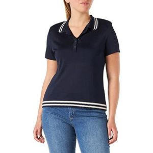 Poloshirt, korte mouwen, marineblauw (42)