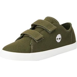 Timberland Newport Bay Sneakers voor heren, DK GRN CNVS, 32 EU, dk grn cnvs, 32 EU