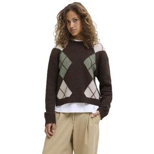 JACK & JONES Jxharvi Crew Neck Knit, Brakken, XL