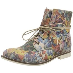 s.Oliver Dames 25203 Chukka Boots, Meerkleurige bloem Multi 989, 41 EU