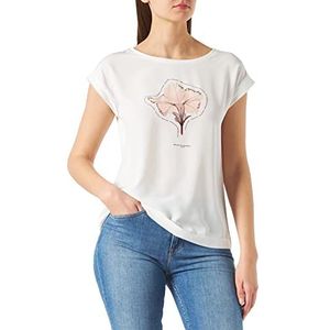 s.Oliver BLACK LABEL T-shirt voor dames, White Placed Print, 36