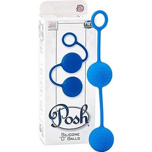 Posh Silicone ""O"" Balls, Love Balls, Blue