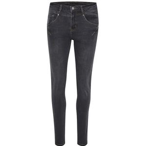 Cream Amalie Jeans Shape Fit, Black Wash, 24 dames