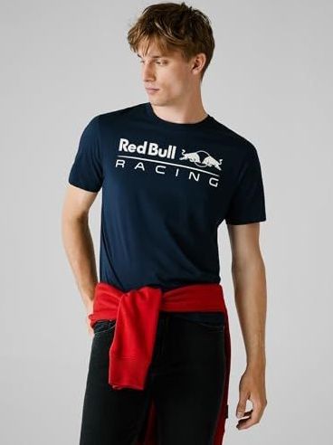 Red Bull Racing - Team Logo T-shirt - Regular Fit - Katoen
