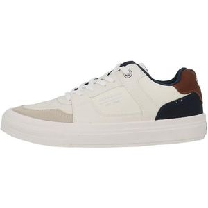 Jack & Jones JFWBARTON Combo Sneakers voor heren, wit, 45 EU, wit, 45 EU