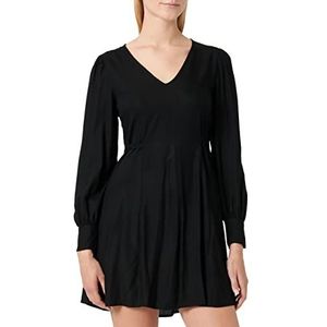 Bestseller A/S VMCAILLY LS Short Dress WVN GA jurk, zwart, M
