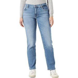 7 For All Mankind Ellie Straight Luxe Vintage Legend Jeans voor dames, lichtblauw, 27
