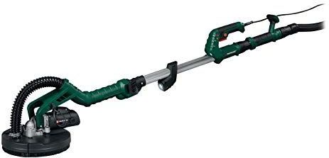 Plafondslijper wandschuurmachine voor plafond en muur slijper droogbouwschuurmachine PWDS 920 A1 aansluitvermogen ca. 710 W nominaal toerental: 800 – 1.800 omw/min Ø schuurschijf: 225 mm