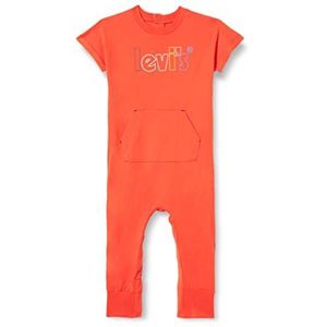 Levi's Lg Cvr 6ee503 overall voor babyjongens LVN poster met korte mouwen, Fiesta, 9 maanden