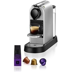 Krups Nespresso CitiZ XN741B koffiecupmachine, Krachtige pomp, 19 bar, Snelle opwarming in 25 seconden