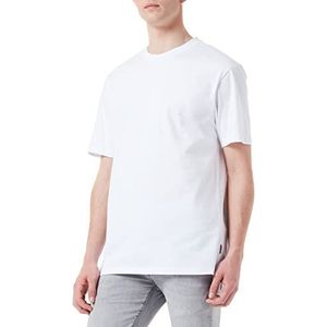 ONLY & SONS ONSFRED RLX SS Tee Noos T-shirt, Bianco, XL Uomo