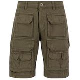 Alpha Industries, Heren, Korte broeken, Groen, Maat: W28 Katoen,