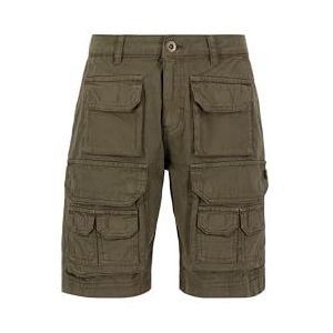 Alpha Industries, Heren, Korte broeken, Groen, Maat: W28 Katoen,