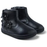 Gioseppo - Pequot - Enkellaarsjes - Suède - Met Glanzende Bloem- en Strassversieringen