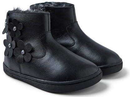 Gioseppo - Pequot - Enkellaarsjes - Suède - Met Glanzende Bloem- en Strassversieringen