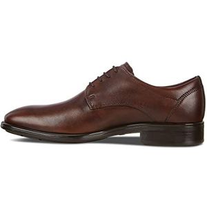 ECCO Citytray Shoe, Oxford heren, Bruin Cognac, 44 EU