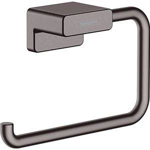 hansgrohe AddStoris closetrolhouder zonder klep Brushed Black Chrome, 41771340