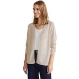 Street One Dames Style Leuk Summer Knit Look Shirt, Smooth Sand Beige, 40