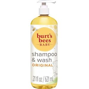 Burt's Bees Baby Shampoo & Wash, Original Tear Free Baby Soap - 21 ounce Bottle