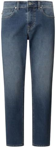 Pepe Jeans Heren Straight Jeans Cash Jeans, Blauw (Denim-4FA), 28W/30L, Blauw (denim-4fa), 28W / 30L