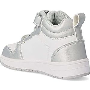 Conguitos NAPA Silver-White Sneakers, uniseks, kinderen, zilver, 26 EU
