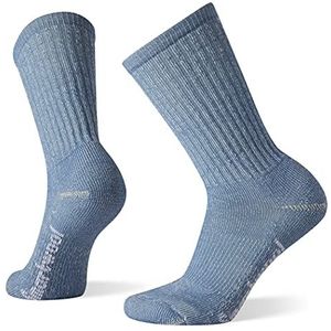 Smartwool Dames Hike Classic Edition licht kussen Crew sokken, Blauw, Small