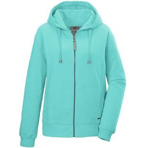 G.I.G.A. DX dames Sweatjack met capuchon/jack met capuchon GS 26 WMN SWT JCKT GOTS, hell peppermint, 34, 42945-000