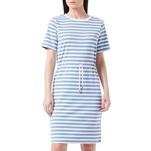 Vila Dames VITINNY Taille Detail S/S Jurk/L SU mini-jurk, Engelse Manor/Stripes: Wit, S