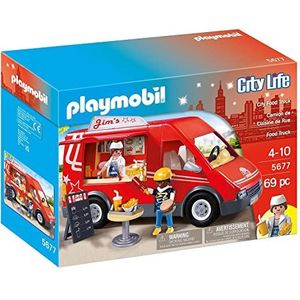 PLAYMOBIL City Life 5677 Foodtruck, speelgoed voor kinderen vanaf 4 jaar