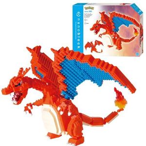 Nanoblock - Pokémon - Bouwpakket - Charizard Deluxe Edition - Kunststof