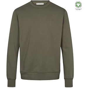 BY GARMENT MAKERS Sustainable; obviously! Unisex The Organic Sweatshirt, Dusty Olive, XL