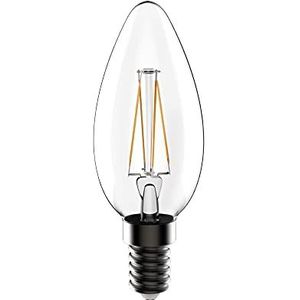 Garza ® - Decoratieve led-gloeilamp met gloeidraad, warm licht 2700 K, fitting E14, 6 W, 810 lumen