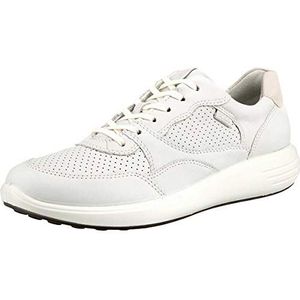 ECCO Dames Soft 7 Runner W GreyRoseMetShadowWhite sneakers, White Shadow White, 36 EU