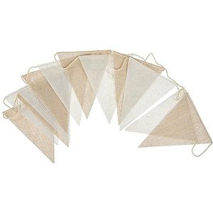 Mopec Pack slingers, stof, beige, 16 x 12 x 3 cm