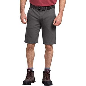Dickies Men's Tough Max Duck Carpenter Short, Stonewashed Slate, 32