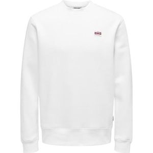 Only & Sons Sweatshirt 'ONSDAWSON'  wit