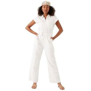 Garcia Jumpsuits casual jurk voor dames, off-white, XXL