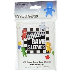 Board Game Sleeves - Standard (63x88mm) | PVC-vrij | Geschikt voor diverse spellen | 100 sleeves