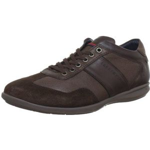 Tommy Hilfiger Oliver 5 Sneakers voor heren, Braun Donker Bruin 201, 47 EU