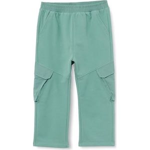 s.Oliver Jongens joggingbroek met cargozakken, blauwgroen, 68 cm