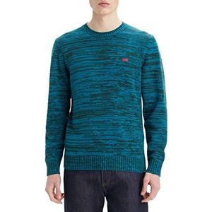 Levi's heren Original Housemark Sweater, Ocean Depths, XS