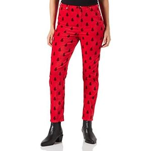 Wrangler Dames Walker Broek, Formula RED, W32 / L34