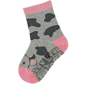 Sterntaler Baby - meisjes Fli Sun Kuh sokken, per pak roze (roze 702), (fabrieksmaat:, Grijs (zilver gemêleerd. 542), 6-9 Maanden