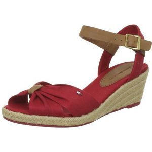 Tommy Hilfiger Fw56815401_Rouge (611 Tango Red), espadrille Dames 36 EU