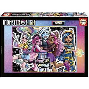 Educa - Kinderpuzzel met 300 delen en afbeeldingen van Monster High, afmetingen: 40 x 28 cm, aanbevolen vanaf 6 jaar (19705)