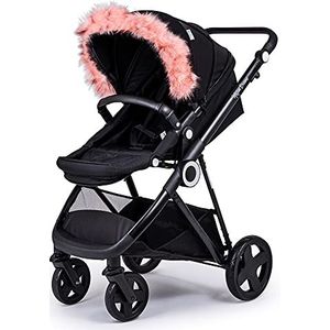 For Your Little One Bont Hood Trim Kinderwagen Compatibel op Esprit, Roze