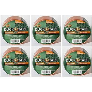 DUCK TAPE original 106-07 – Bande adhésive de tissu – Pour réparer, fixer  et renforcer – 50mm x 25m – Transparent