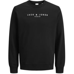 Jack & Jones - JPRCCJAYSON - Sweatshirt - Zwart / Wit