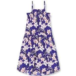NAME IT Nkfvinaya Strap Maxi Dress Hhhhh, blauw, 116 cm