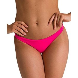 ARENA Women's Standard Rulebreaker Free Brief Bikini Bottoms Athletic Sport Swimsuit, Fresia Rose, Large
